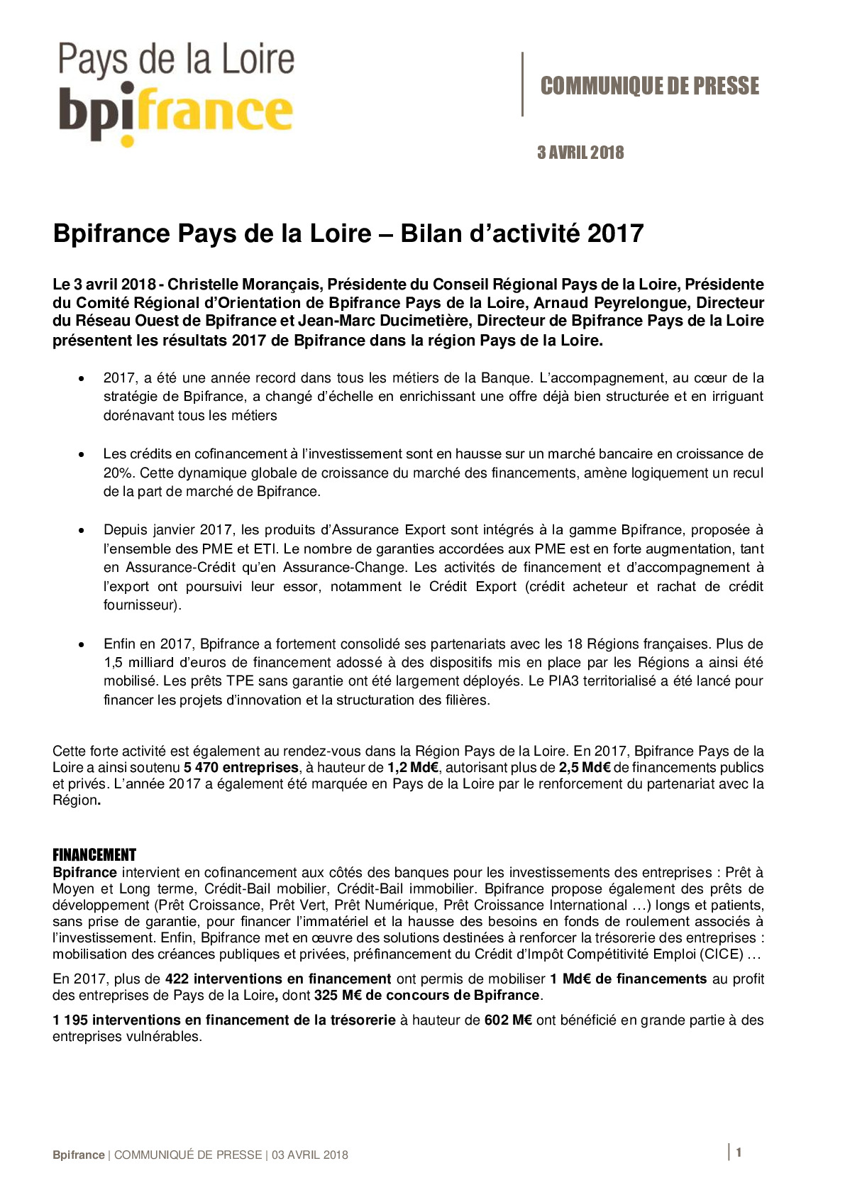 2018 04 03   CP Bilan 2017 Bpifrance Pays de la Loire-pdf