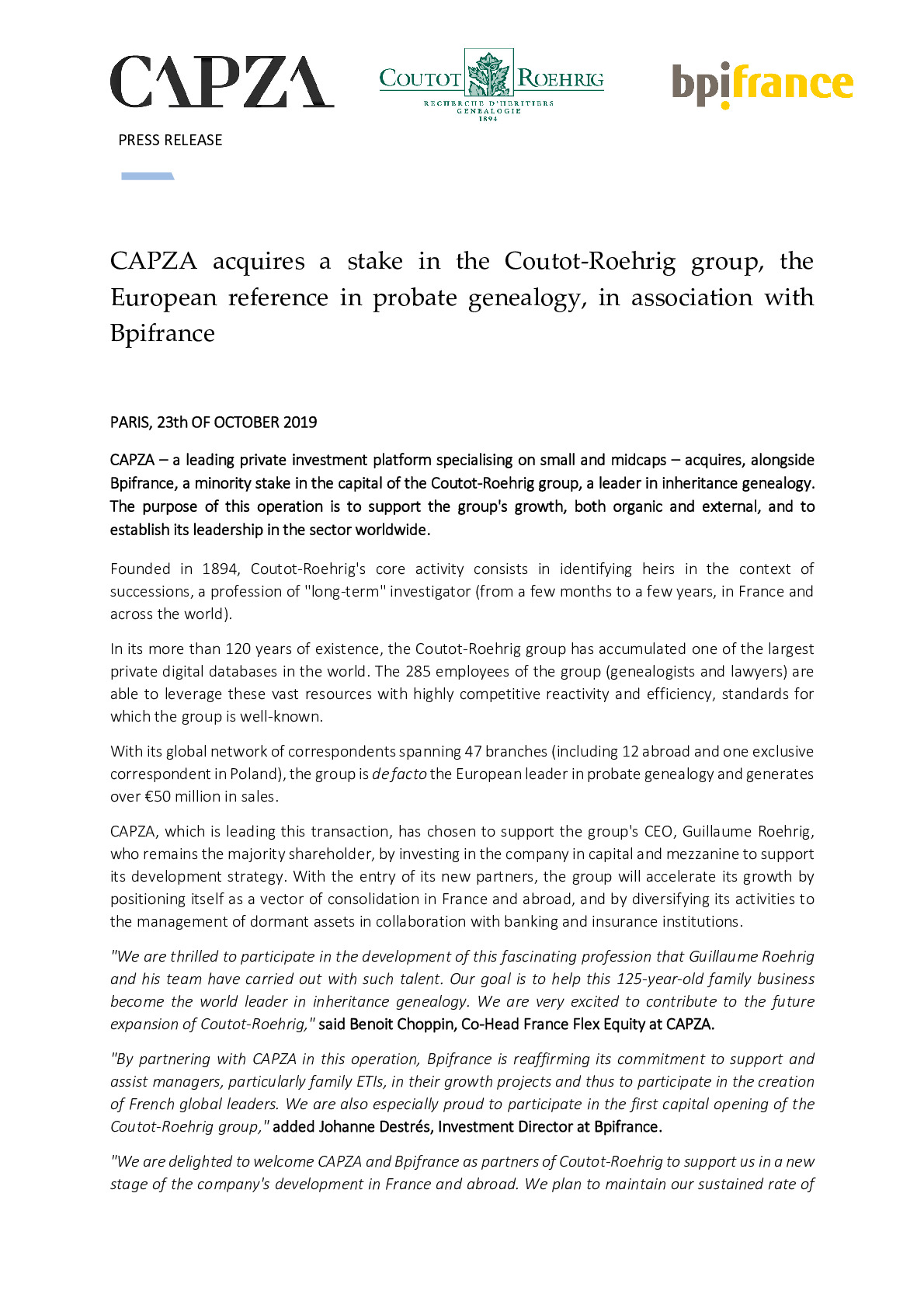 EN 2019 10 23 – PR Capza – Bpifrance – Coutot Roehrig-pdf
