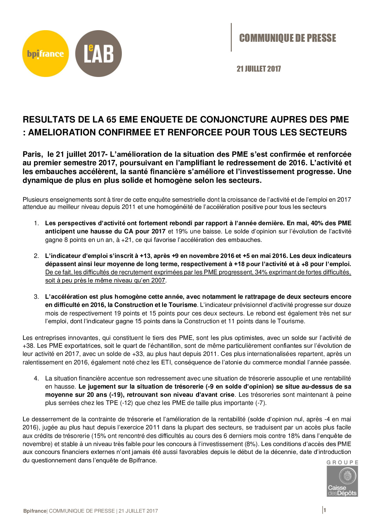 20170721-cpbpifrance-65eenquetedeconjoncturedanslespme-pdf