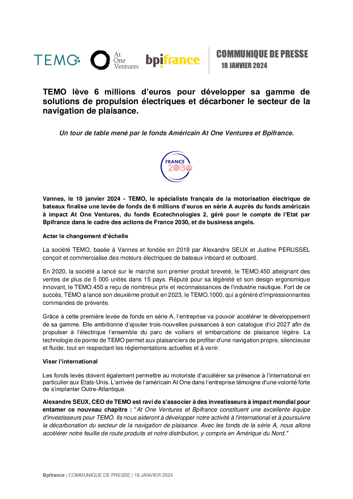 2024 01 18 – TEMO lève 6 millions d’euros pour développer sa gamme de solutions de propulsion électriques et décarboner le secteur de la navigation de plaisance-pdf