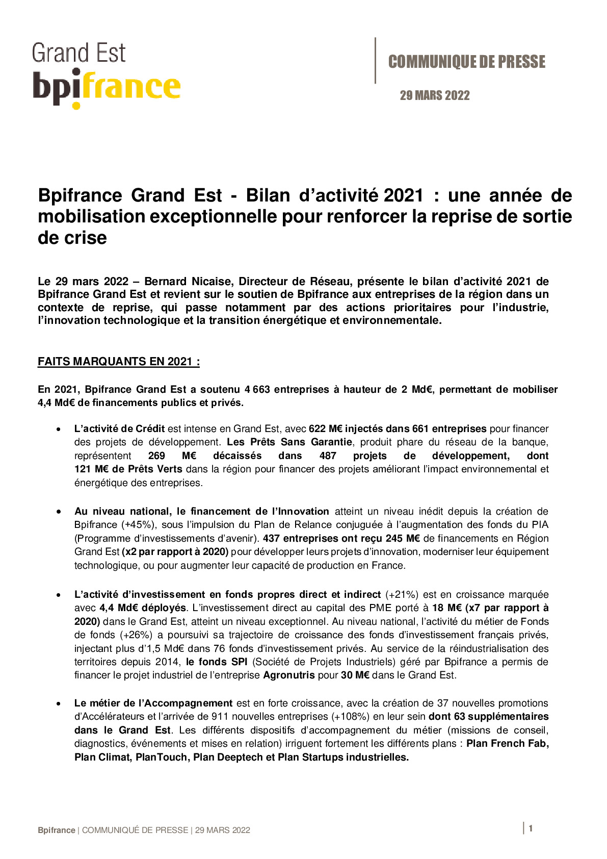 2022 03 29 – CP Bpifrance Grand Est – Bilan dactivite 2021 -pdf