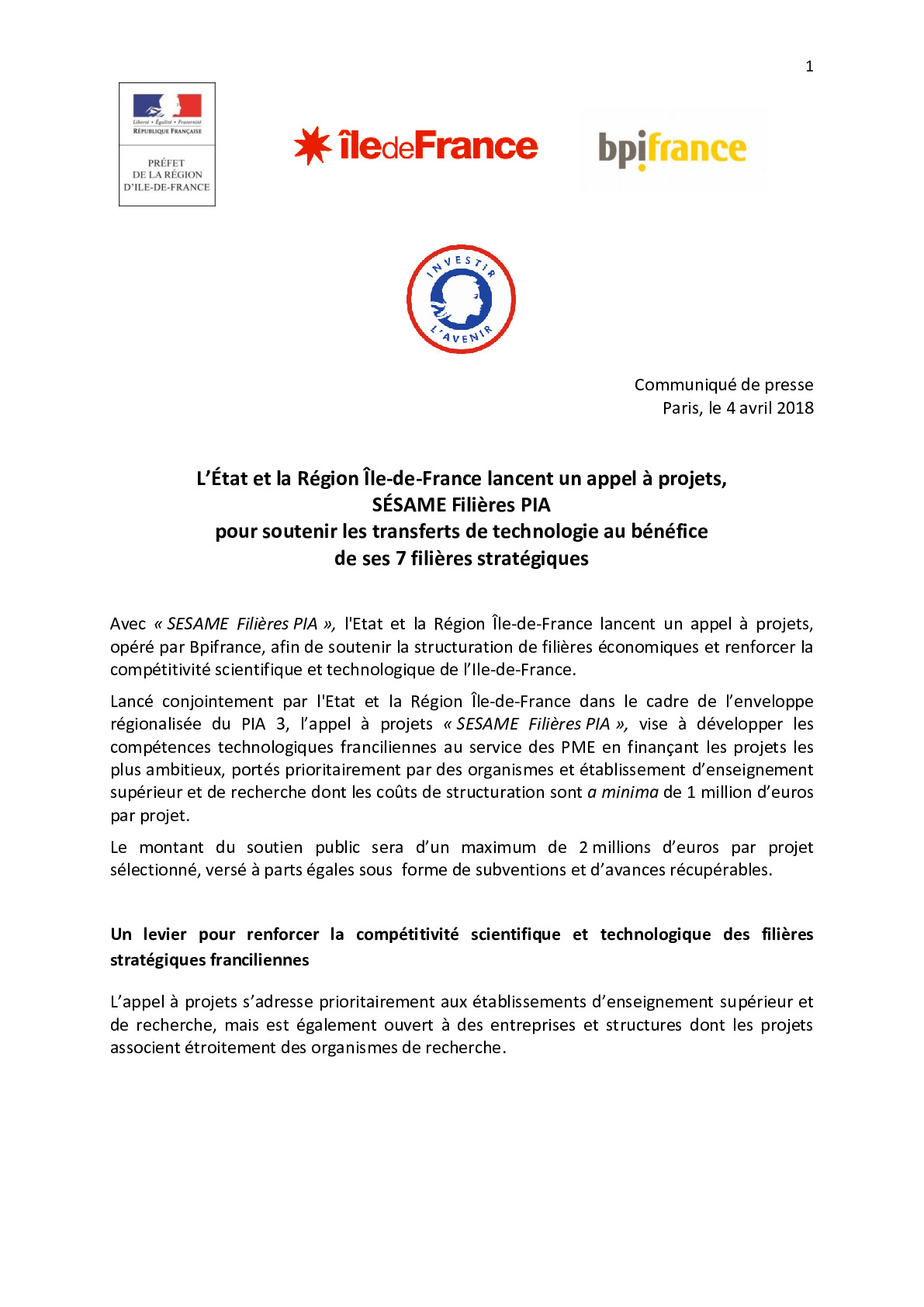 2018 04 04 – CP SESAME Filieres PIA-pdf