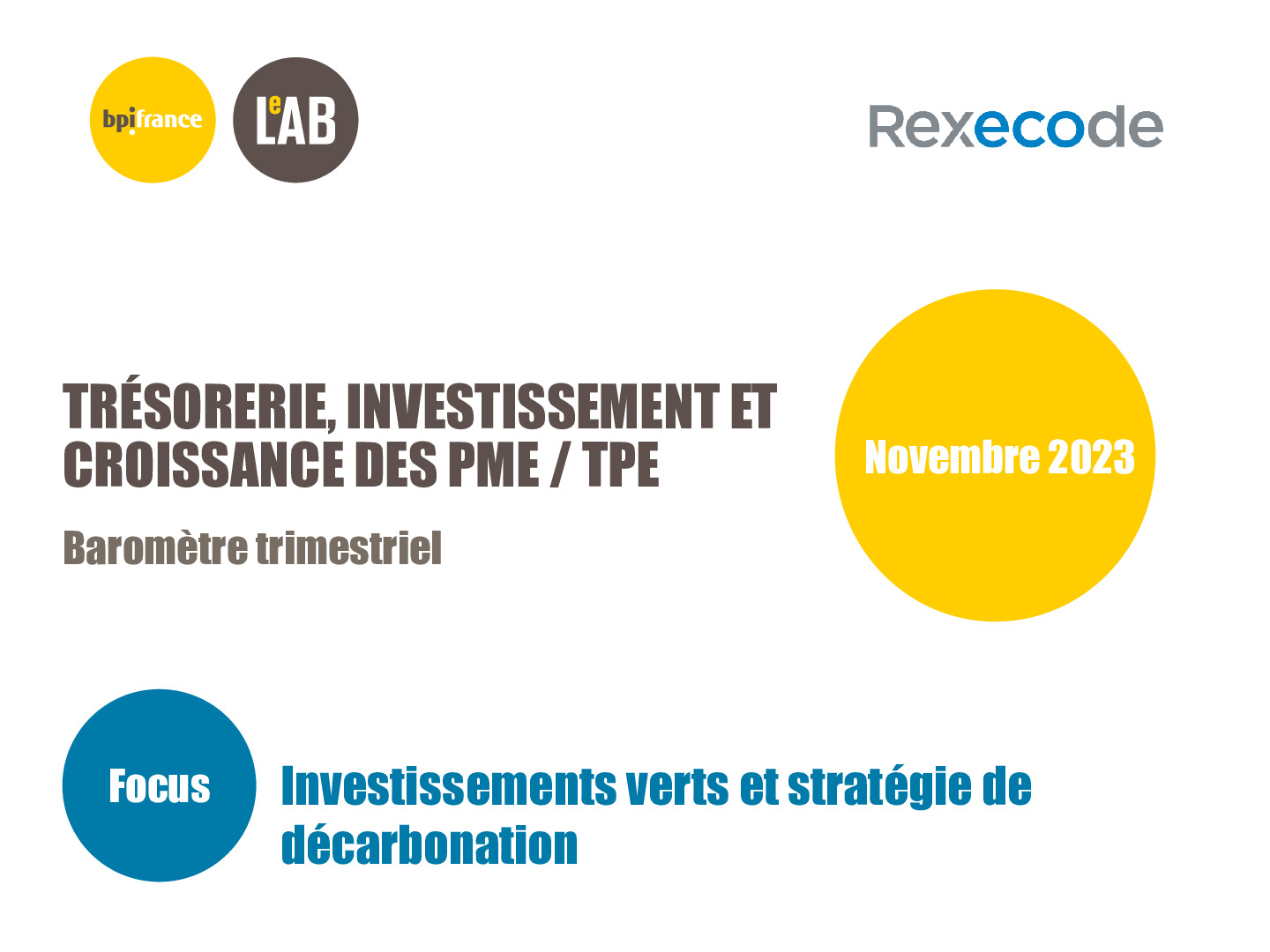 Baromètre PME TPE – Bpifrance Le Lab et Rexecode – T4 2023 -pdf