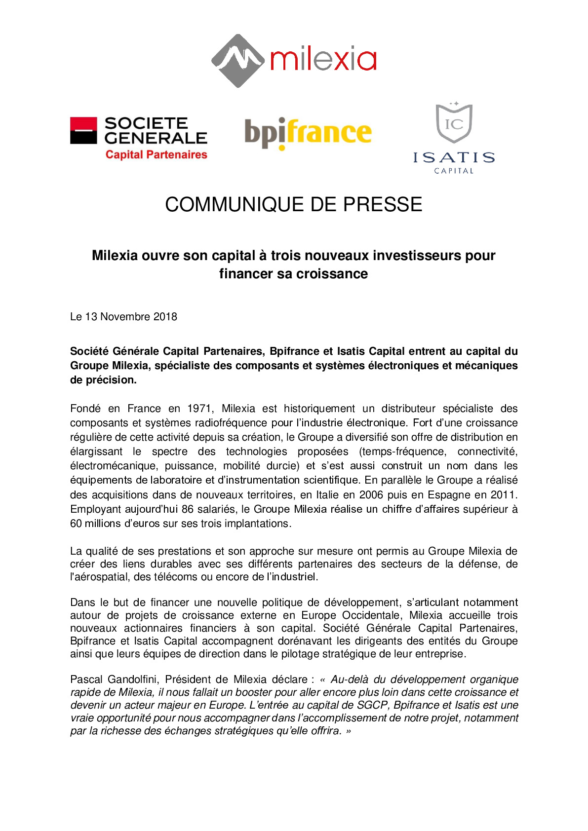 2018 11 13 – CP Bpifrance Milexia-pdf