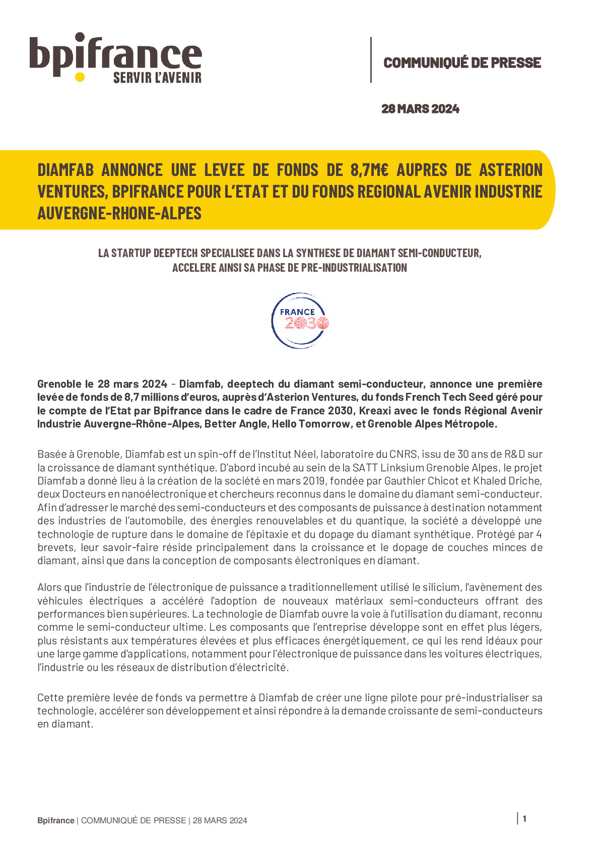2024 03 28 – Diamfab annonce une levée de fonds de 87 M€-pdf