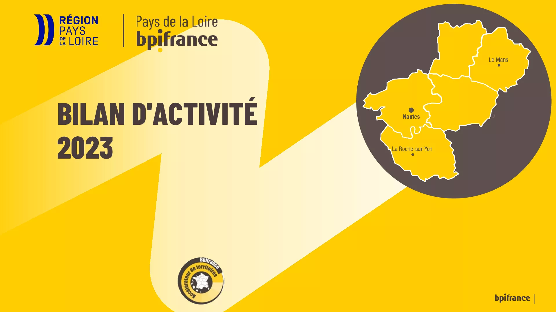 Bilan d’activité Bpifrance Pays de la Loire 2023