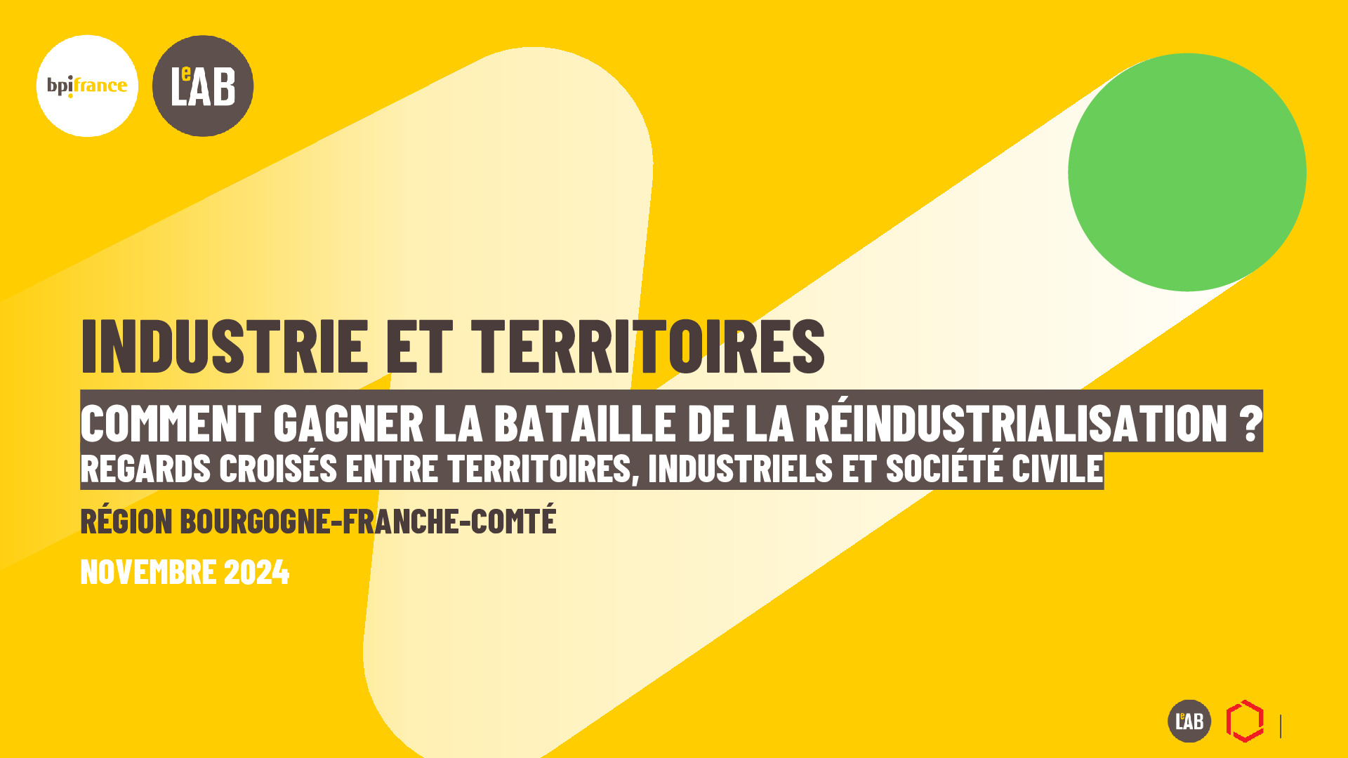 Bpifrance Le Lab – Etude Industrie et Territoires – Bourgogne-Franche-Comté – VF