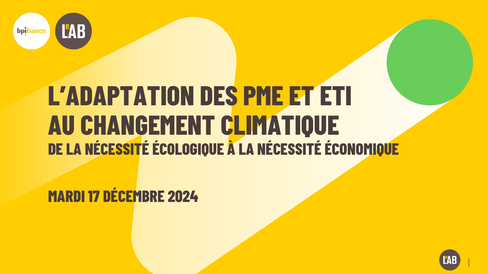 2024 12 17 – Etude Adaptation des PME et ETI au changement climatique