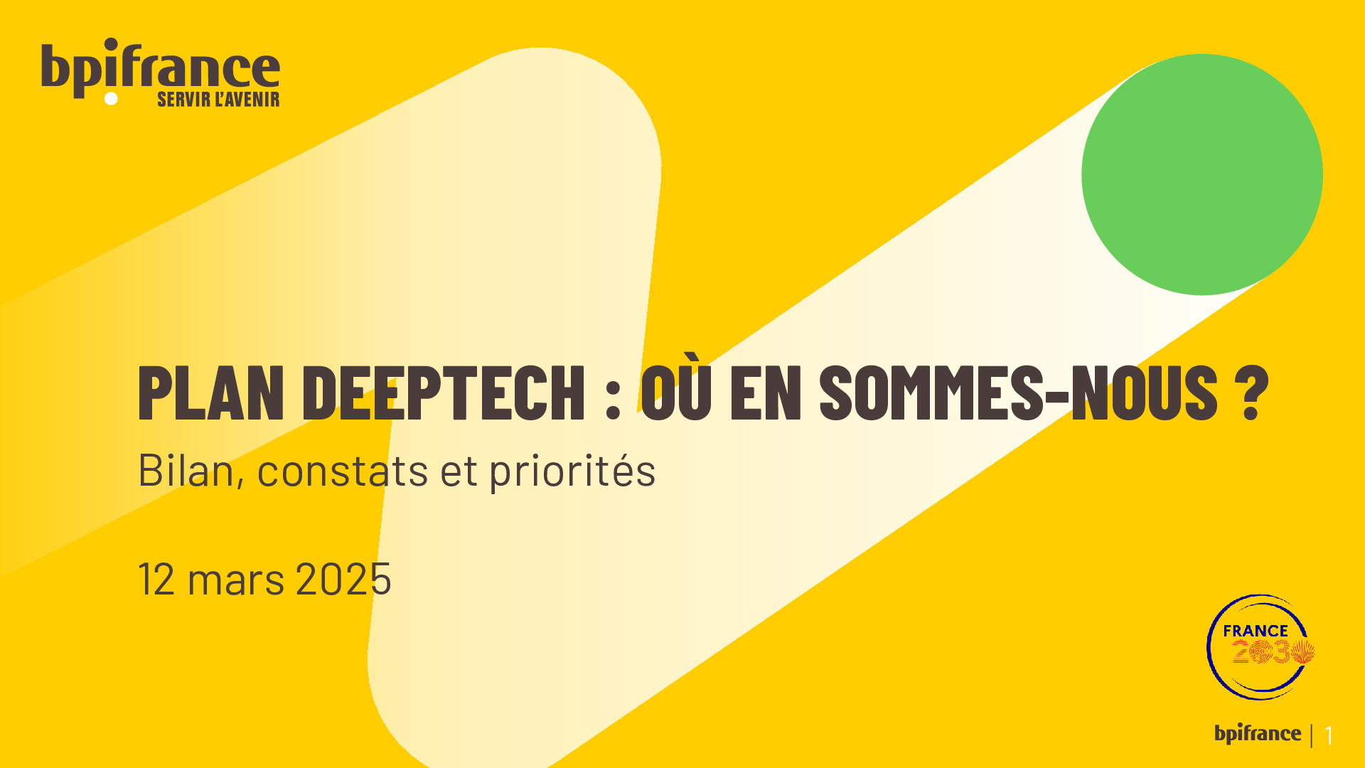 6 ans du Plan Deeptech